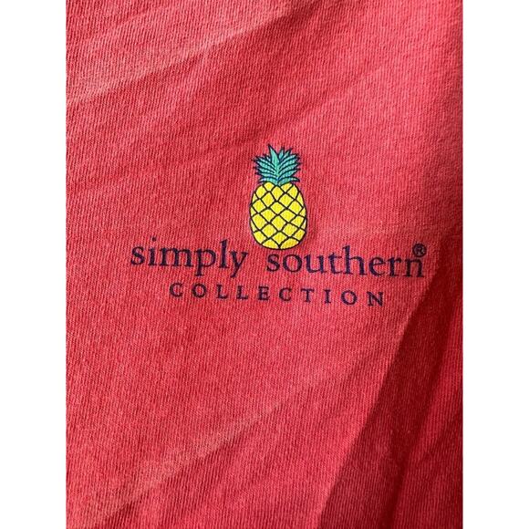 SIMPLY SOUTHERN "Stand Tall Stay Sweet" Pineapple Graphic Medium T-shirt - Picture 4 of 8